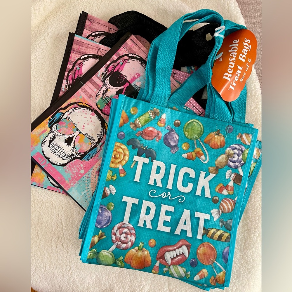 Halloween treat recycle bags